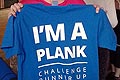 Kim - one of our Plank Challenge Runners Up