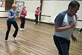 Working hard in Metafit @ Woodhall Spa